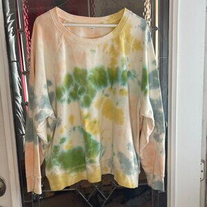 Old Navy Specialty Tie-Dye Sweatshirt Crew-Neck Casual Womens Size XXL